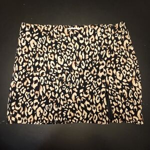 Leopard Print Women's Skirt